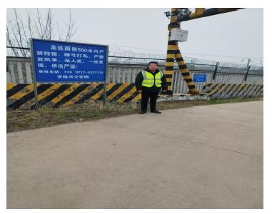 安陆市烟店镇：铁路沿线安全隐患排查整治行动进行时