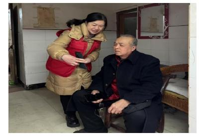 安陆市府城街道中山社区：养老认证上门服务“零距离”