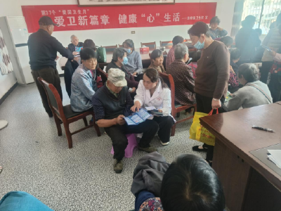 安陆市棠棣镇掀起爱国卫生运动热潮