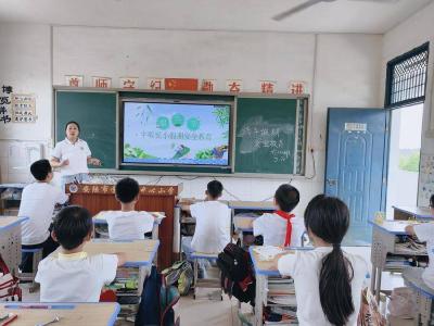 安陆市孛畈镇中心小学开展端午假期安全教育活动