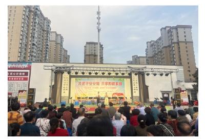 安陆市：文艺演出唱响平安好声音