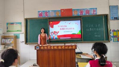 与法同行 护苗成长 ——安陆市孛畈镇中心小学开展民法典主题宣传活动