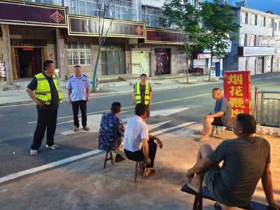 安陆市木梓乡：夜间巡逻“不打烊” 织密乡村“平安网”