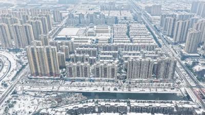 孝感安陆：初雪落涢城！景美，人更美