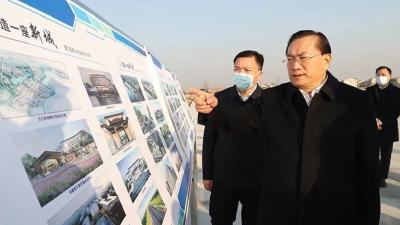 【视频】省长王忠林在汉川调研重大基础设施项目建设