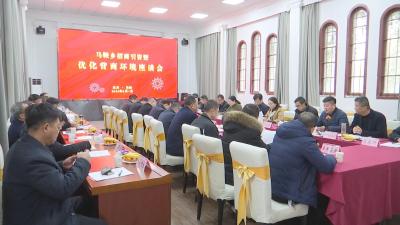 【视频】马鞍乡召开2023年招商引资暨优化营商环境座谈会