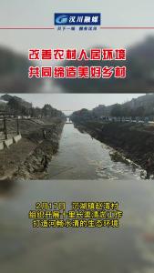 视频 | 沉湖镇：十里长渠的华丽蜕变，你期待吗？