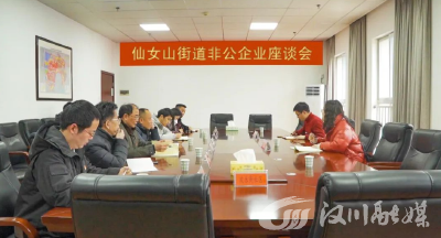 仙女山街道召开非公企业座谈会