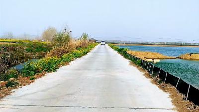 这条跨镇交界路终于修好了