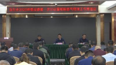 【视频】市燃安委2023年第一次会议暨城镇燃气管理工作推进会召开