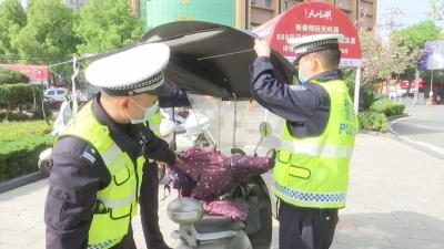 【视频】异地用警交叉执法 查处交通违法行为520余起