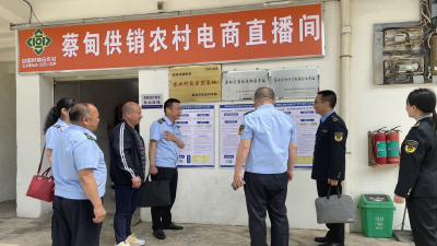 武汉市蔡甸区与汉川市开展知识产权联合执法交流