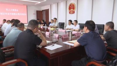【视频】市人大常委会视察城区市容市貌整治情况