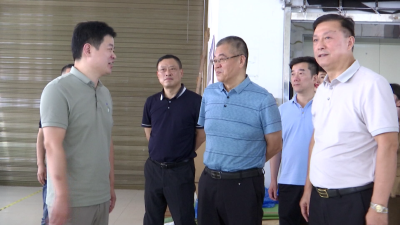 【视频】武汉市硚口区考察团来我市考察服装产业发展情况