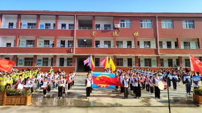 汉川回龙104名小学生化身运动员，逐梦向未来