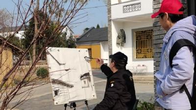 快来围观，看看画家们在蒋湾画了什么