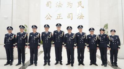 “我们是人民法院司法警察！”——汉川法院司法警察大队庆祝第四个“中国人民警察节”