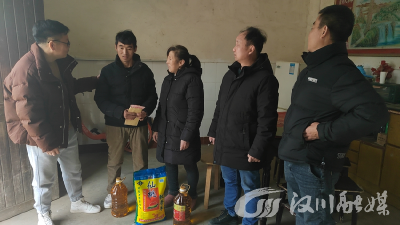 岁末走访送关怀 新春慰问暖人心