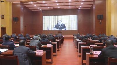 【视频】我市组织收听收看全省、孝感市安全生产电视电话会议
