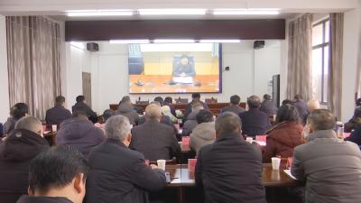 【视频】我市组织收听收看孝感市根治欠薪冬季专项行动视频调度会议