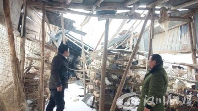 驻村工作队 化身除雪“尖兵”