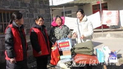 汉川：12万多元“暖冬包”焐热困境儿童