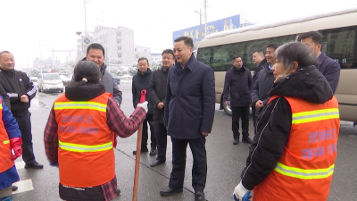 【视频】市领导看望慰问一线干部职工