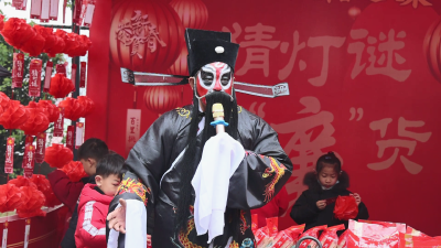 【视频】“包公”引爆湖北汉川新春“廉味”