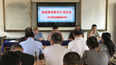 回龙中学开展抵制酒驾醉驾活动