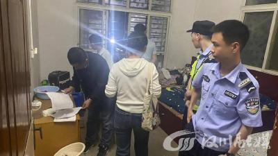 韩集乡中学开展常态化校外租住学生的安全巡查活动