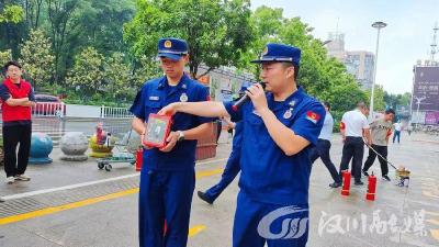 汉海商圈：防灾减灾志愿服务活动吸引200多商家
