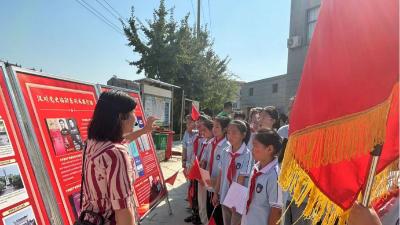 马口镇高湖小学开展“传承红色档案”教育活动