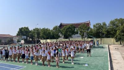 里潭乡胜一中心小学举行2024年秋季开学典礼