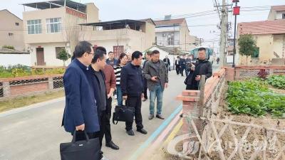 汉川市作协会员赴新堰镇中支村采风