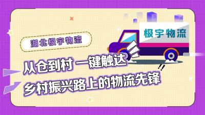 视频 | 【咱们企业有力量 汉川大型企业风采展】湖北极宇物流：从仓到村 一键触达 乡村振兴路上的物流先锋