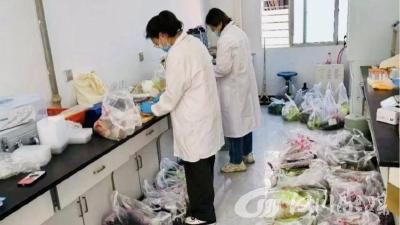汉川市公共检验检测中心提前2个月完成农产品安全检验检测任务  