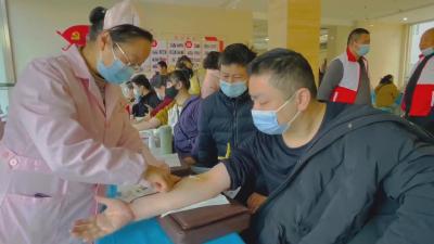 【视频】190余名医务人员无偿献血59100毫升