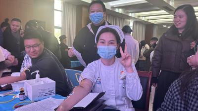 3小时，105名医护，献血量达32100毫升！