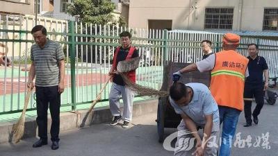 汉川：清洁家园“提颜值” 扮靓市容迎“五一”