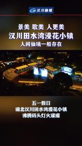 视频 | 景美 歌美 人更美 汉川田水湾漫花小镇 人间仙境一般存在