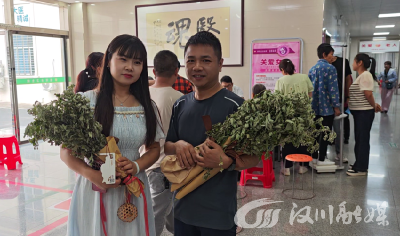 南河乡卫生院开展“健康端午”公益行动