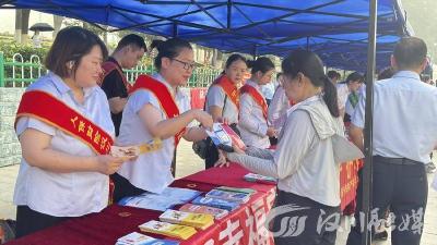 人保财险汉川支公司助力防范非法金融宣传 共筑金融安全防线