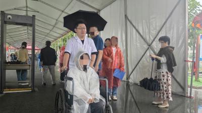 暖心护考，汉川市卫健局精准护航特殊考生逐梦中考