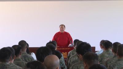 【视频】“非遗”善书进军营 红色故事砺兵志