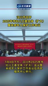 视频 | 汉川市召开2025年市妇儿工委全体（扩大）暨未成年人保护工作会议
