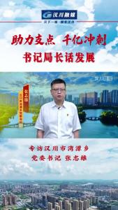 视频 | 《助力支点 千亿冲刺--书记局长话发展》专访汉川市湾潭乡党委书记 张志雄