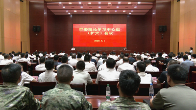 【视频】市委理论学习中心组（扩大）会议召开