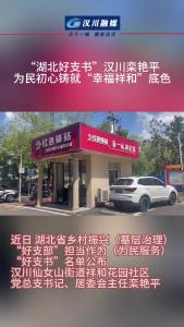 视频 | “湖北好支书”汉川栾艳平：为民初心铸就“幸福祥和”底色