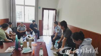 韩集乡“消防联盟”出击，为鑫平纺织安全“上保险”