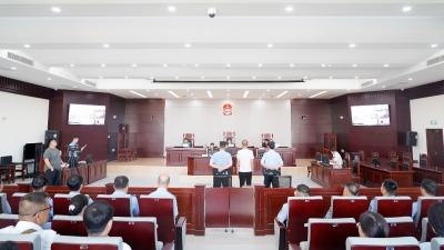 汉川法院公开审理受贿案 以案为鉴敲响廉政警钟
